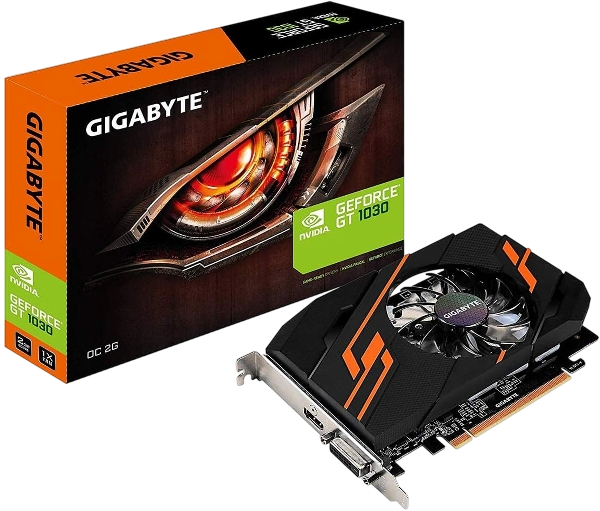 GIGABYTE NVIDIA GeForce GT 1030 2GB GDDR5 64-Bit DirectX 12 Graphic Card (USED)