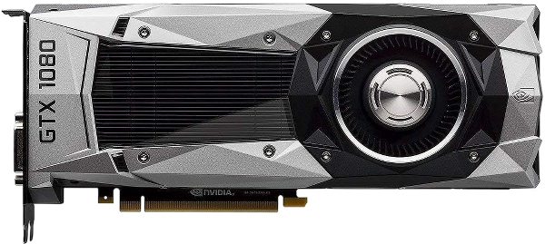 NVIDIA GeForce GTX 1080 8GB GDDR5X 256-Bit Founders Edition Video Graphics Card (Renewed)