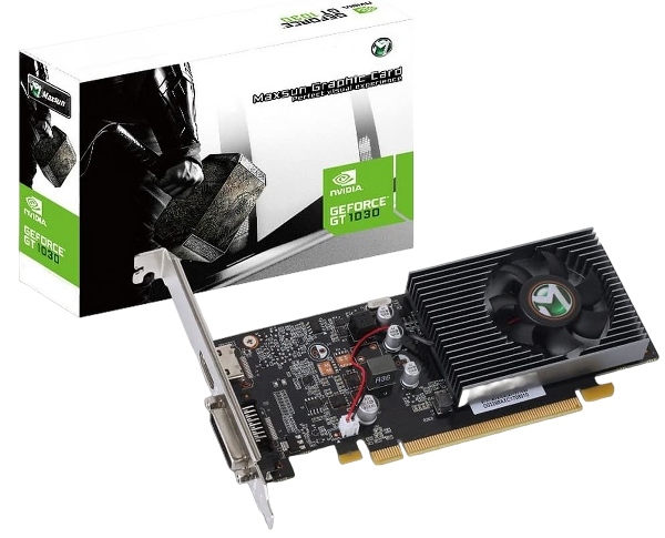 MAXSUN GeForce NVIDIA GT 1030 2GB GDDR5 64-Bit GPU PCIe 3.0 DirectX 12 Graphics Card