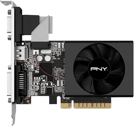 PNY NVIDIA GeForce® GT 730 2GB DDR3 64-Bit Single Fan Graphics Card