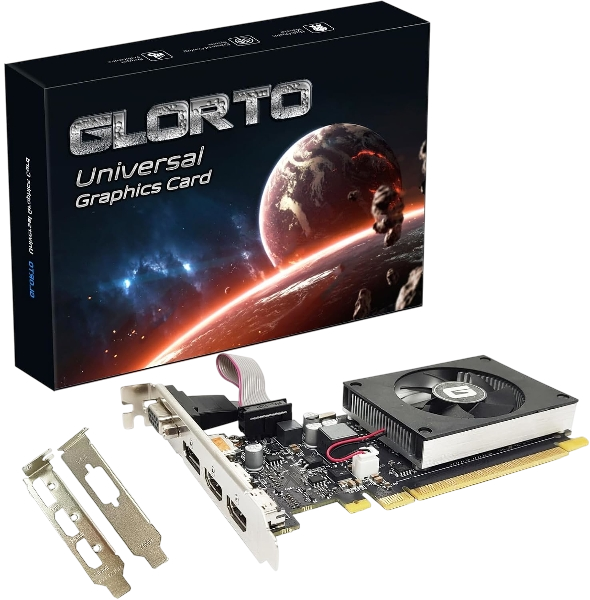 NVIDIA GeForce GT 730 4GB DDR3 64-Bit 2X HDMI DP VGA PCI Express 2.0 x8Low Profile Graphics Card