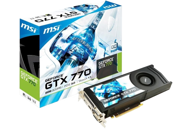 MSI NVIDIA GeForce GTX 770 2GB GDDR5 256-Bit PCI Express 3.0 Graphics Card (Renewed)