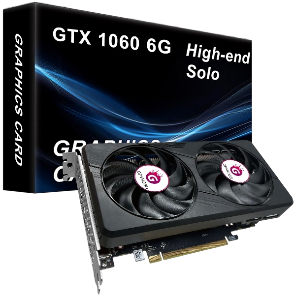 NVIDIA GeForce GTX 1060 6GB GDDR5 192-Bit 8K HDR VR Ready Direct X12 PCIe3.0 Graphic Card