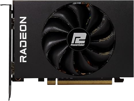 PowerColor AMD Radeon RX 6500 XT ITX 4GB GDDR6 Memory 64-Bit Gaming Graphics Card