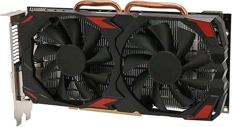 AMD Radeon RX 580 8GB GDDR5 Memory 256-Bit Support DP DVI-D Ports Dual Fan Graphics Card