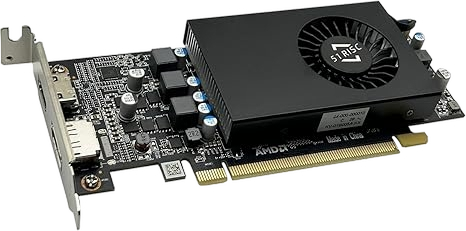 AMD Radeon RX 550 4GB GDDR5 128-Bit DP HDMI PCIe 3.0*16 Low Profile Graphic Card