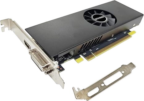 QTHREE AMD Radeon RX 550 2GB GDDR5 128-Bit PCI-E X8 3.0 DVI HDMI ITX SFF HDPC DX 12 Graphic Card