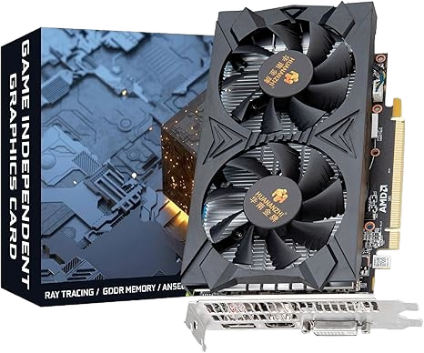 AMD Radeon RX 580 8GB GDDR5 256-Bit PCI Express 3.0 HD DP DVI Dual Fan Graphic Card