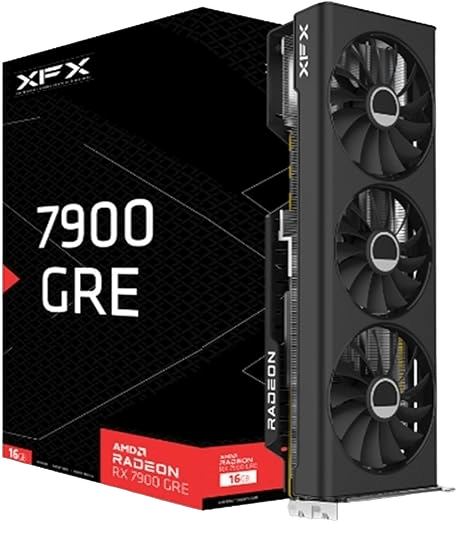 XFX Radeon RX 7900 GRE 16GB GDDR6 Gaming Graphics Card
