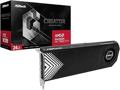 ASRock Creator AMD Radeon RX 7900 XTX 24GB GDDR6 Graphics Card
