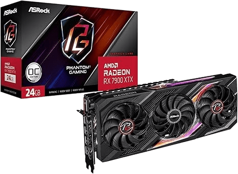 ASRock Phantom Gaming Radeon RX 7900 XTX 24GB OC GDDR6